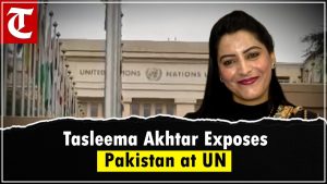 Tasleema Akhtar at UNGA | Kashmir’s Voice Exposes Pakistan-Sponsored Terror